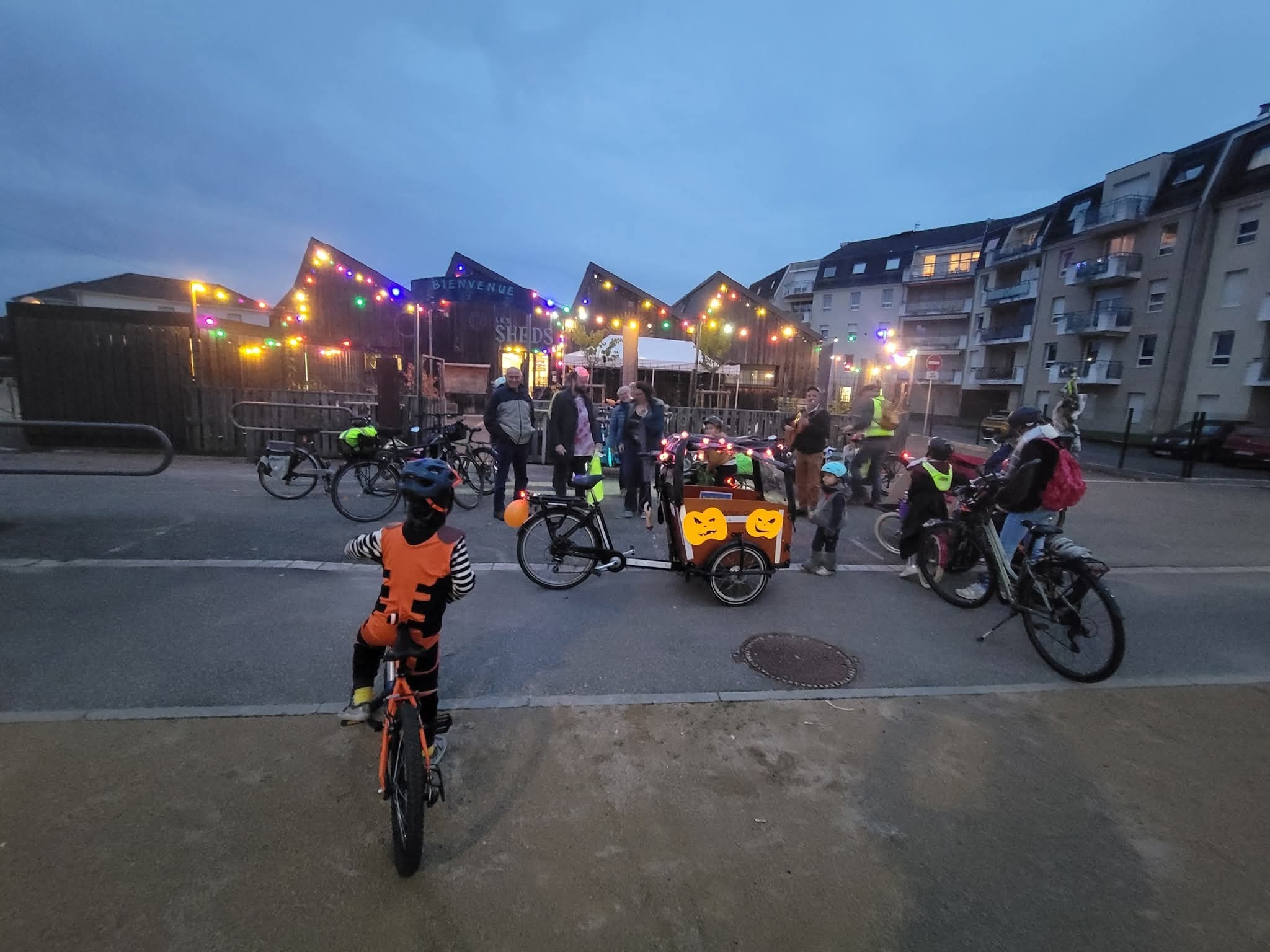 Vélo balade Halloween